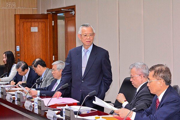 103年第二季央行理監事聯席會議,彭淮南連訪。(好房News記者 陳韋帆/攝影)