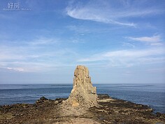 澎湖、將軍嶼、船帆石。