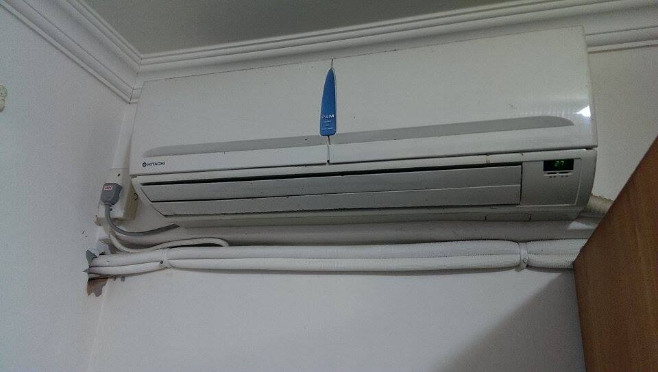 冷氣要裝對,才有辦法達到最佳冷房效果。(網友Lion 提供)