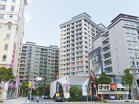 長虹今年推案量達200億元,已銷售40%。圖為林口房市,也是長虹推案重點區域。(本報資料照片)