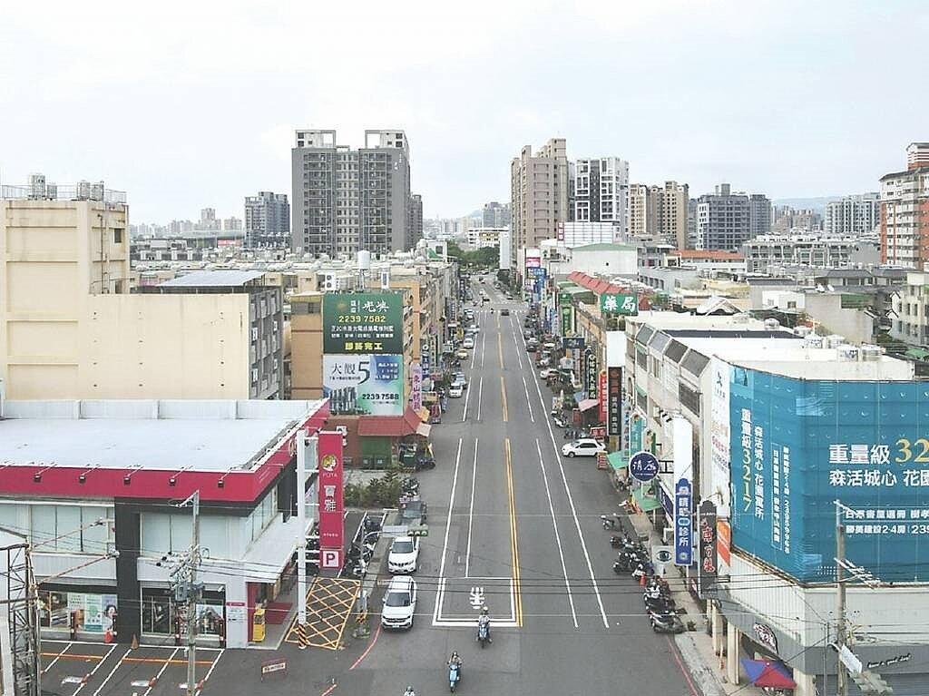 台中太平新光重劃區擁有多個熱鬧商圈,生活機能完善。圖/業者提供