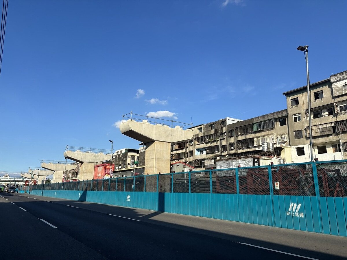 捷運土城樹林線關鍵CQ880B(土城高架段)區段標今雖第2度流標,但已有廠商投標。圖/新北市捷運局提供