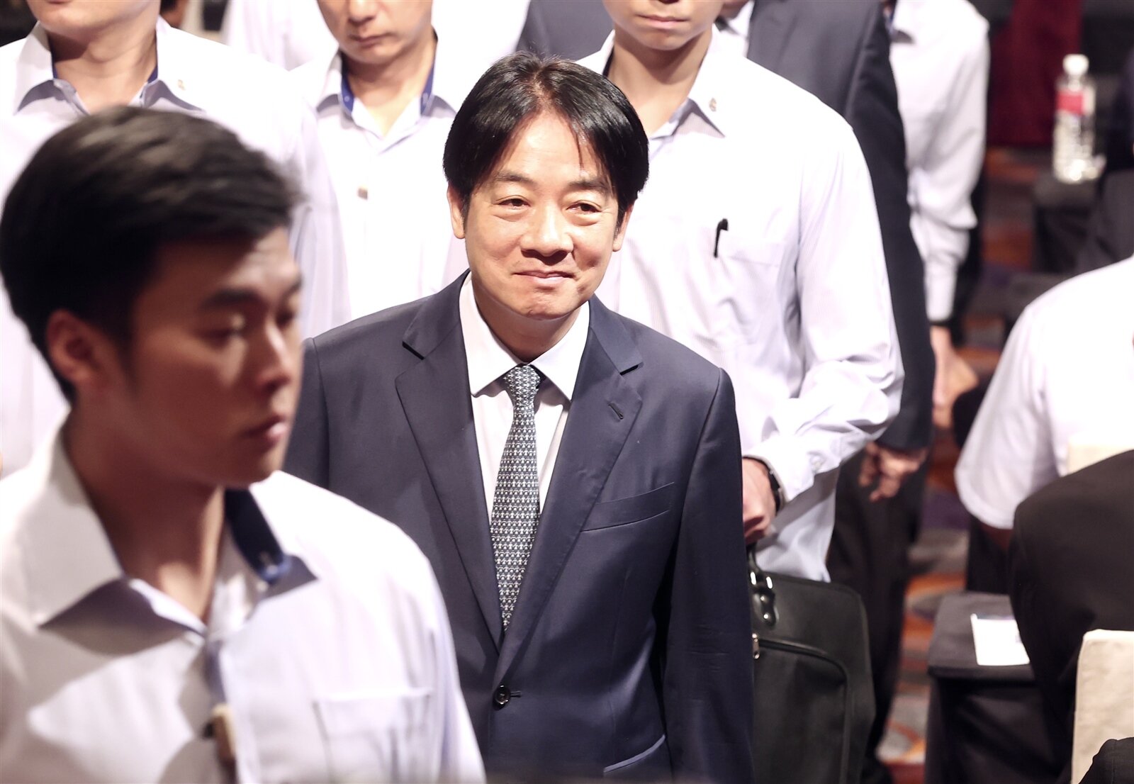 賴清德總統昨出席全社會防衛韌性「韌性台灣·民主永續」國際論壇。記者胡經周/攝影。報系資料照