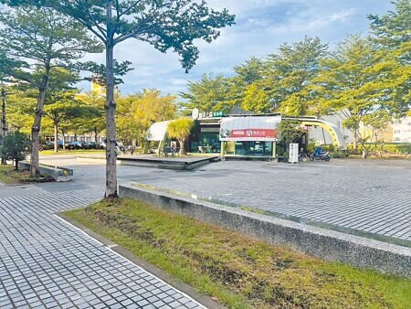 雲林縣政府擬在斗六市民生南路商圈興建地下停車場。(周麗蘭攝)