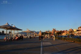 大稻埕碼頭雖過去貿易風華不再，但已轉型為民眾騎單車、休閒散步、欣賞風景的美麗景點。（圖文／好房News記者 陳韋帆）