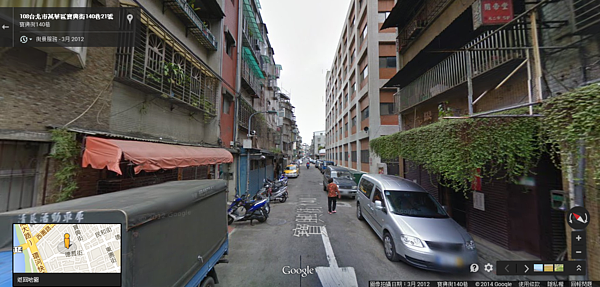 寶興街140巷。(翻攝自Google Map)
