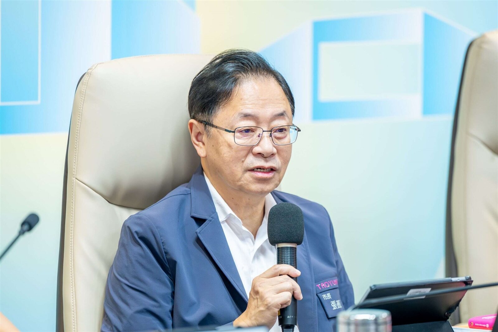 張善政肯定原民局與區長蘇佐璽對復興區的投入。圖:市府提供