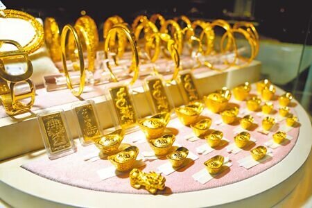 國際金價今年以來漲幅高達40%。圖∕本報資料照片
