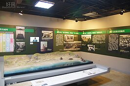 館中也展示綠島綠洲山莊等全台關政治犯的監獄模型。