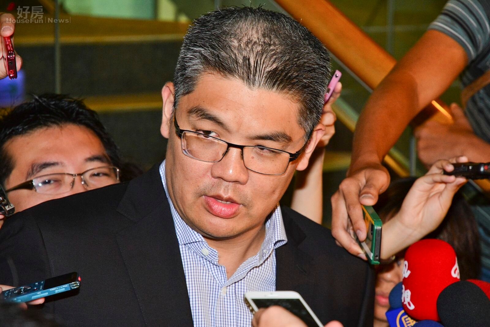 連勝文出席2014不動產仲介研討會。(好房News記者 陳韋帆/攝影)