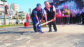 徐耀昌競選總部　「接棒」動土