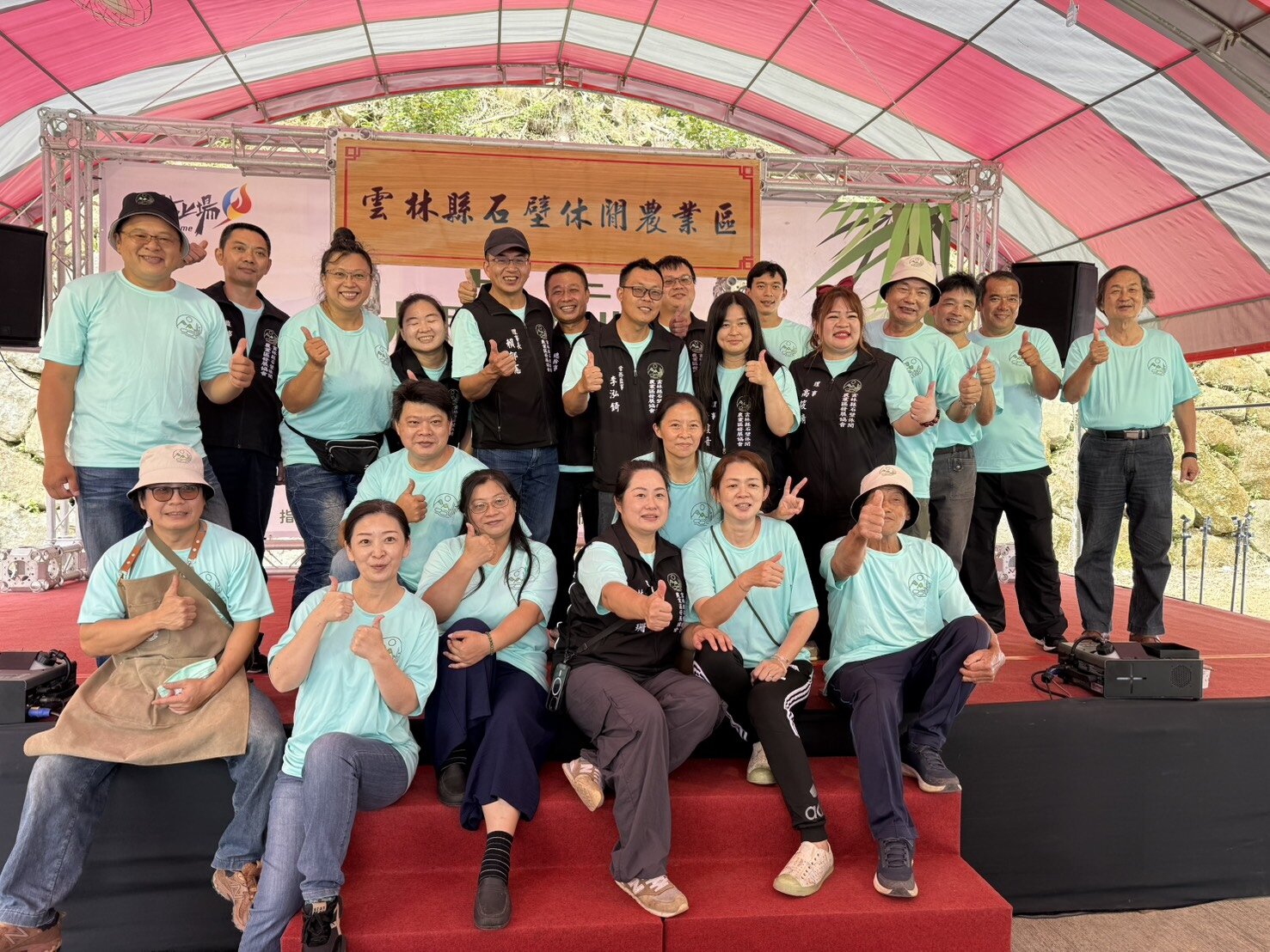 雲林古坑鄉草嶺石壁社區居民齊心推動農產品牌化,發展觀光,挺過滅村危機。記者陳雅玲/攝影