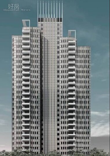 位於新板特區的「謙岳」，創下19戶成交總金額破億的紀錄。
(截取自大陸工程官網)
