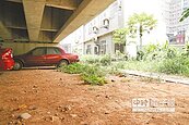 台鐵橋下未綠化　塵土擾居民
