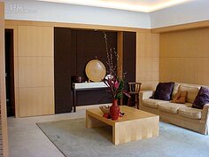 客廳是一家人分享喜樂的地方，張瑞竹不建議放電視。
