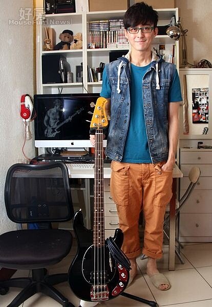 
8.林奕勳（海狗）在《萌學園》演出癡情的謎亞星令人印象深刻，私底下的他對空間規劃也很有想法。
