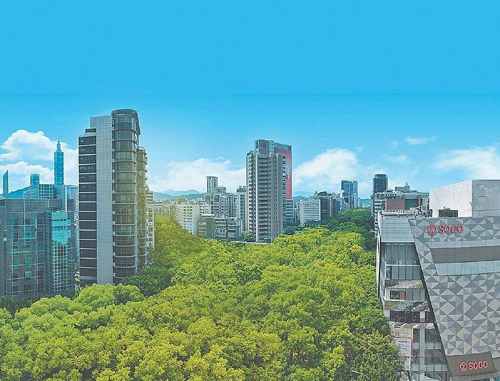 台北市中心地狹人稠,精華地段推案仰賴都更危老,稀缺供給更顯珍貴。 圖/業者提供