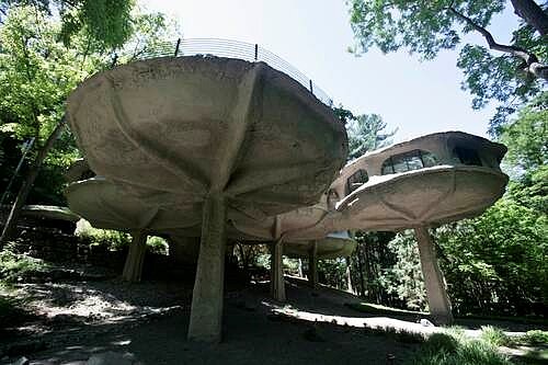 美國紐約的磨菇屋 。(圖片來源Mushroom house網站)