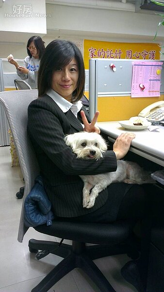 永慶不動產捷運紅樹林加盟店葉雅惠。(葉雅惠提供)