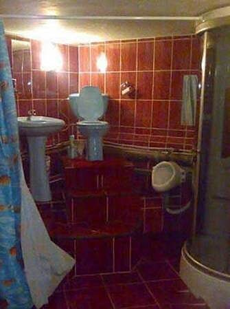 位於高處的馬桶(圖片來源Metro網站)