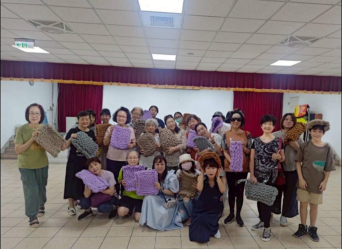 中興里-泰迪熊坐墊DIY