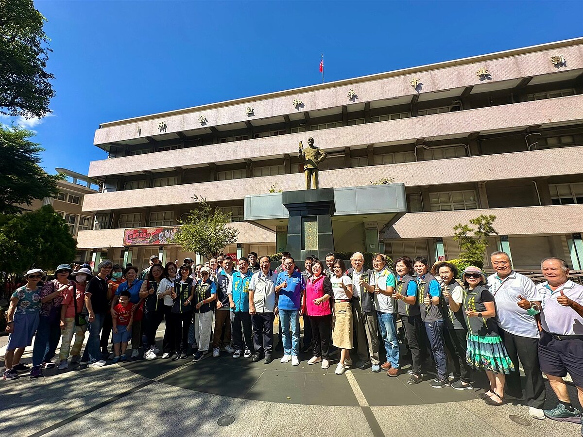 永和行政園區整合更新,市府規劃國軍帳務中心作為中繼辦公點。圖/新北市政府民政局提供