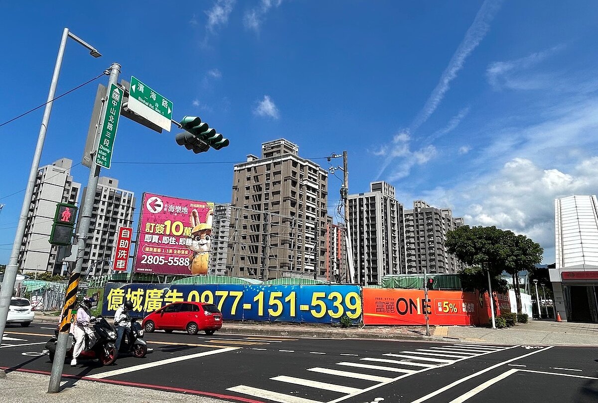 房市、街景、淡海新市鎮。圖／好房網News記者蔡佩蓉攝影