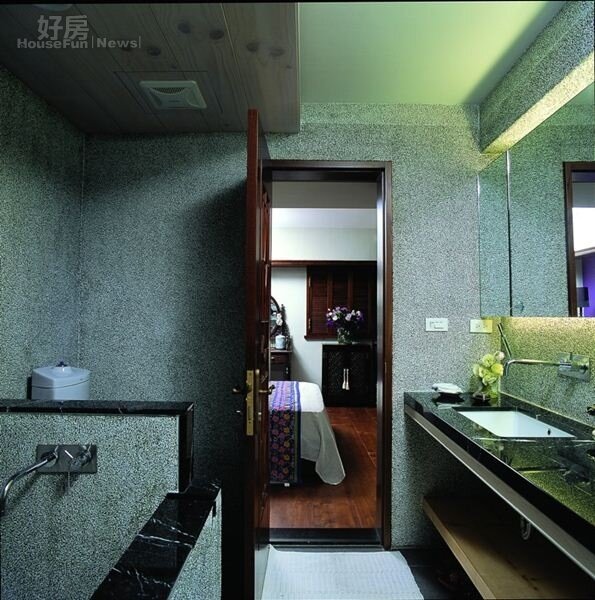 
7.浴室設計也有很飯店的FU。

