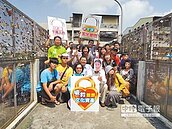 搶救豐原心鎖橋　假扮金城武匯人氣