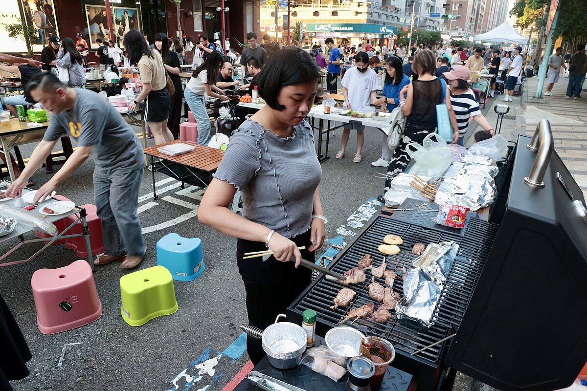 今年整體中秋烤肉商機上看600億元產值。 記者黃義書／攝影