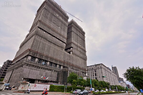 大直住宅區街景。(好房News記者 陳韋帆/攝影)