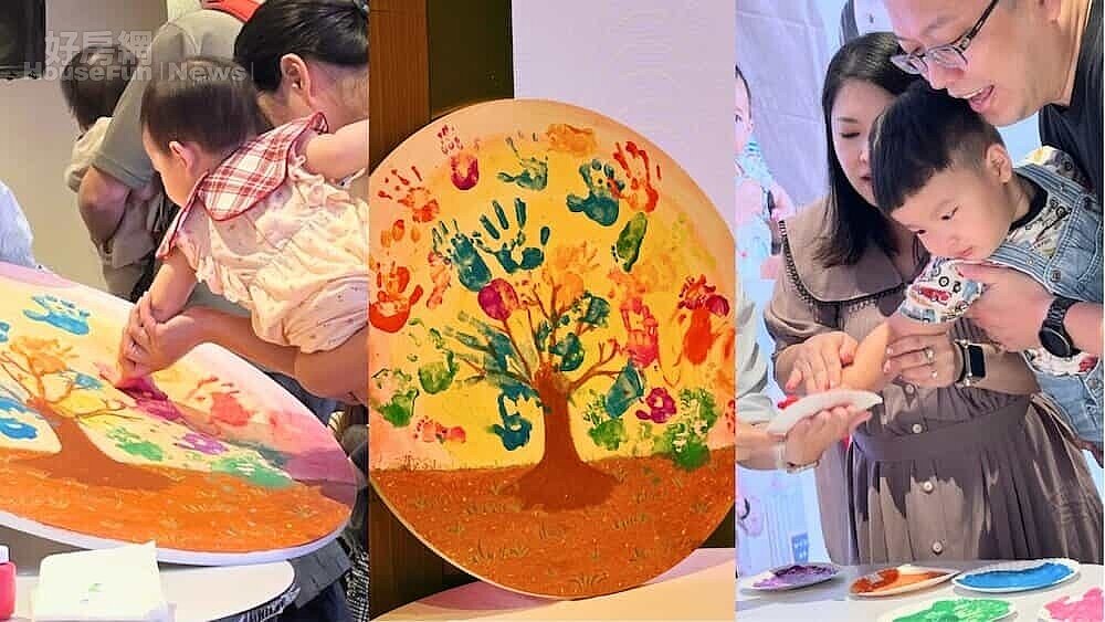 ▼今年活動新增象徵愛與希望的「華育希望之樹」，同時祝福孩子們在愛的守護下健康長大，被幸福圍繞。