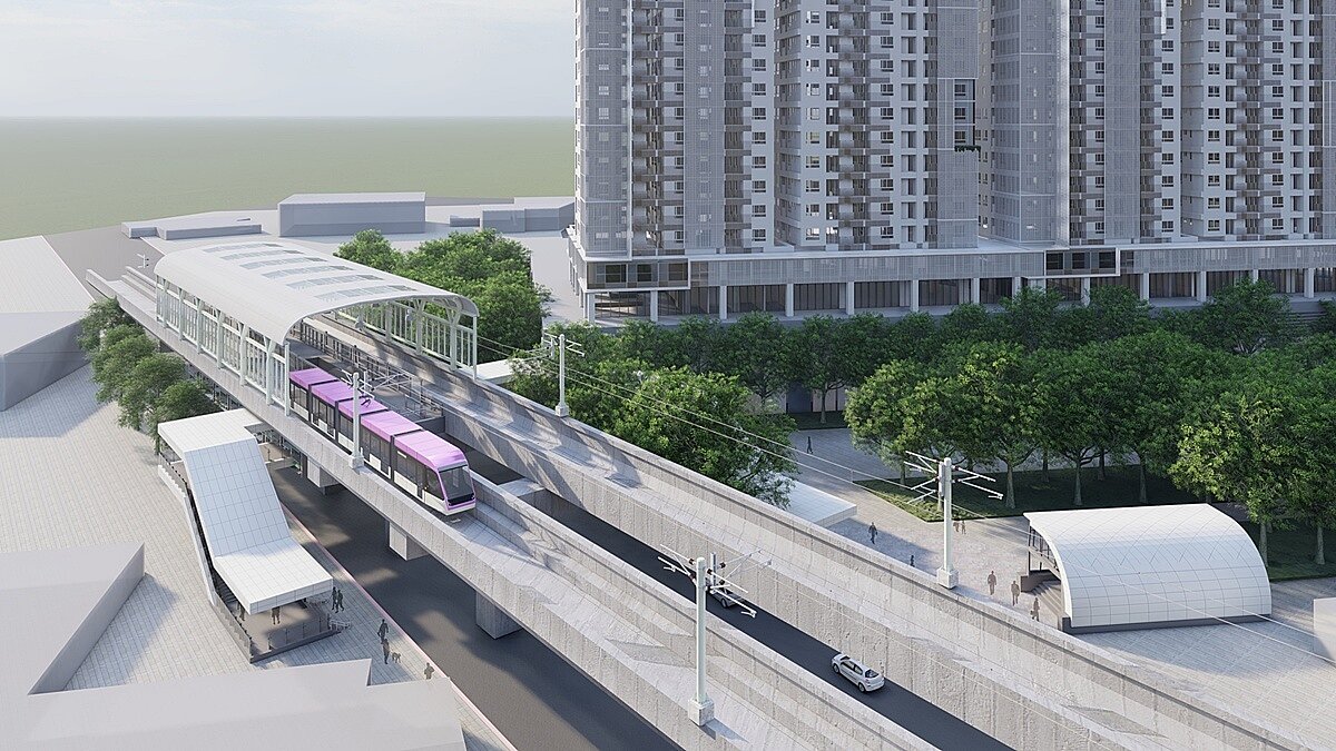 泰板輕軌目前在可行性研究階段,未來完工通車後可望紓解交通瓶頸,沿線區域房市也將受惠?圖/新北市捷運局提供