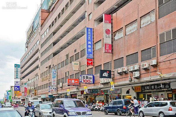 新竹縣光明商圈街景。（好房News記者 陳韋帆／攝影）
