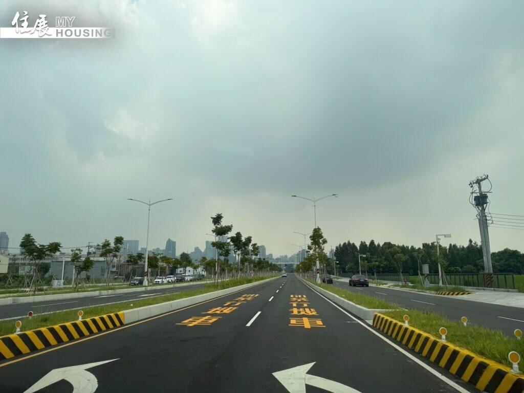 市政路打通有助於七期與單元二的整合發展,成為大七期生活圈。記者陳昱均攝