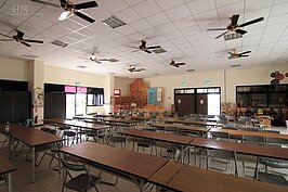 活動中心內常舉辦各項活動，同時也是大滿舞團練舞的地方。