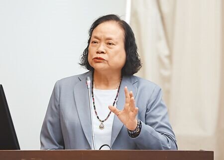 主計總處主計長陳淑姿。(姚志平攝)