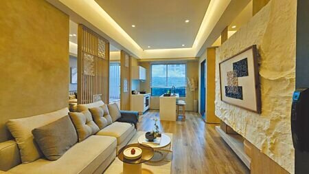 
目前淡海新市鎮熱銷主力為「低總價、小坪數」產品。（王莫昀攝）
