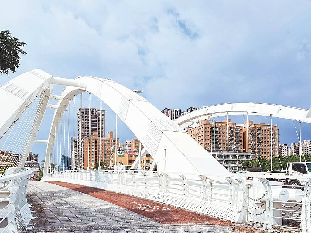 願景橋串連南美術館生活圈與中都重劃區生活圈。圖/永慶不動產高雄美術願景加盟店提供