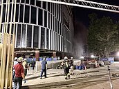 松山機場附近新建工地竄火　消防隊26分撲滅、無人傷