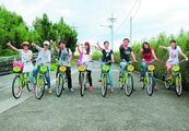 單車觀光夯　竹山推免費「竹Bike」