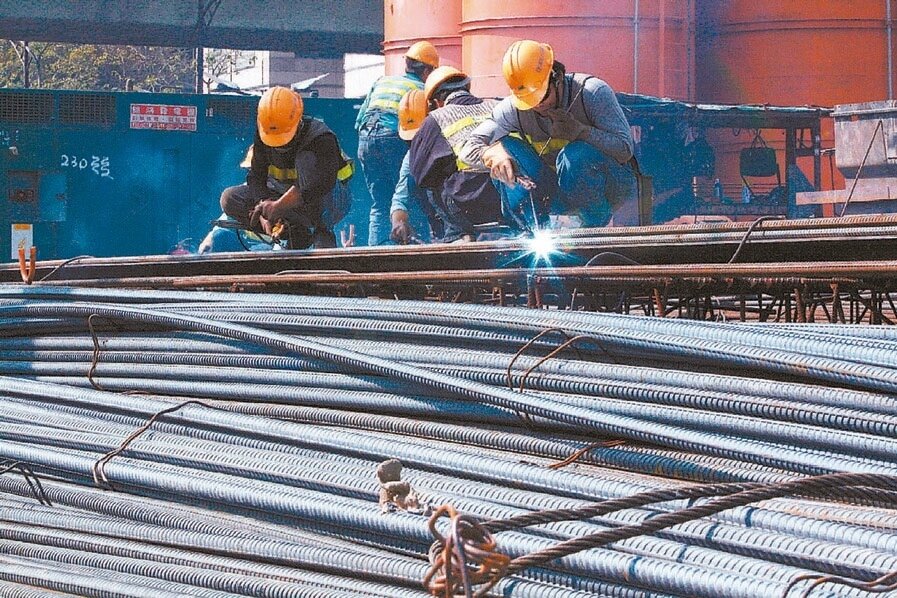 房市急凍，四大鋼筋廠第4季營運拉警報。 聯合報系資料庫