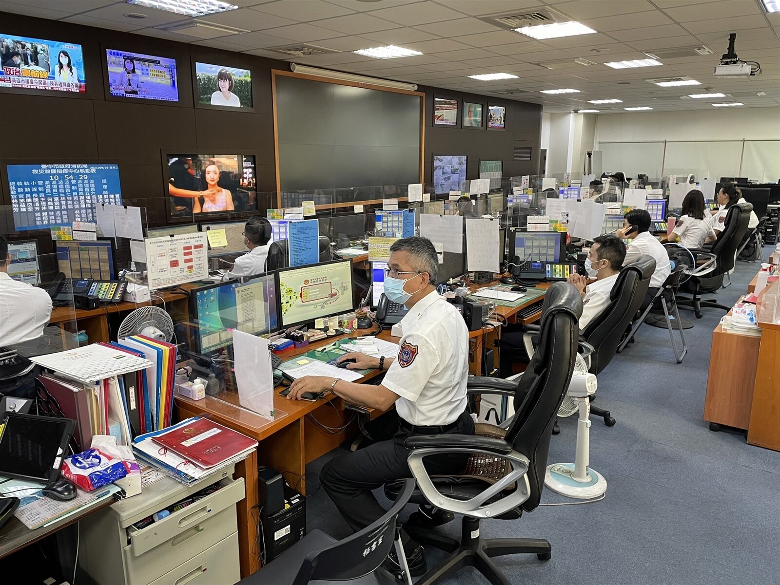 台中市消防局在今天中午獲報,西區西屯路一間民宅傳出房客死亡案件。本報資料照