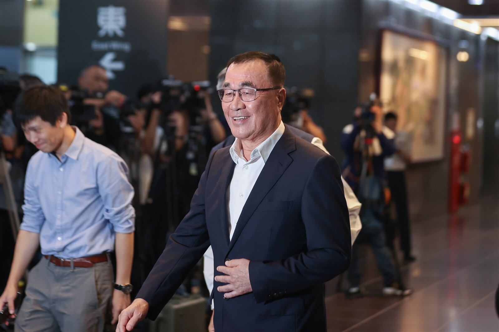 「容我稍微保密一下,我們還是跟輝達看該有的土地,如果這些土地確定,我就會對外宣布?」李四川證實,北市府不僅只有兩個備案,還有其他備案。記者曾原信/攝影