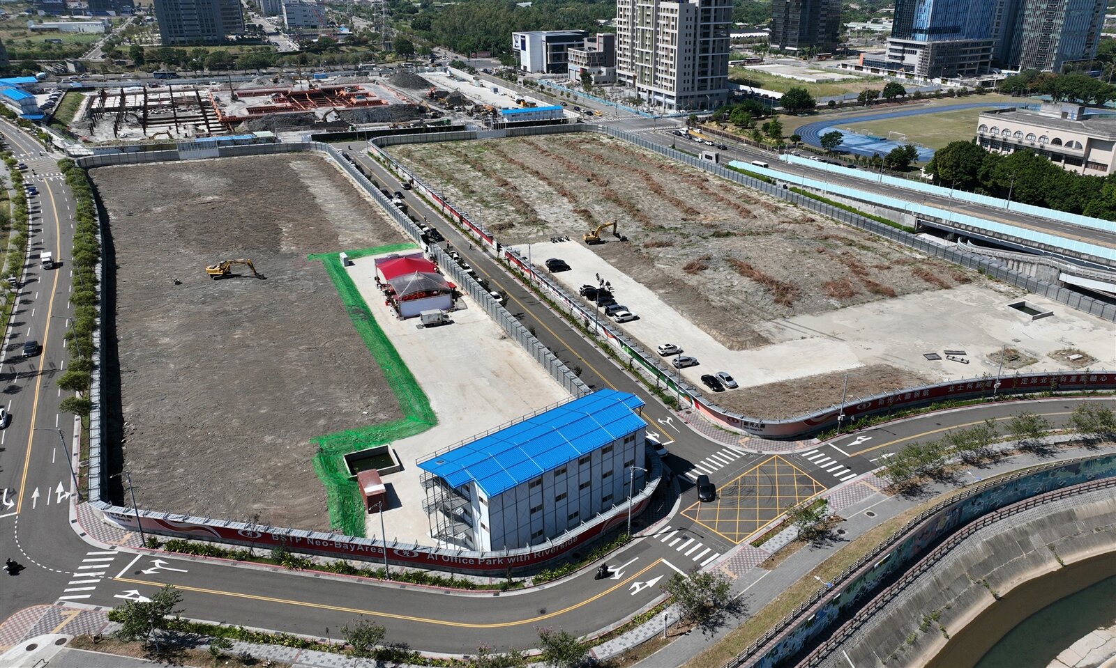 輝達入駐北士科有曙光,新壽願讓利求共識,差北市府點頭。圖為北士科T17、T18基地。圖/本報資料照片