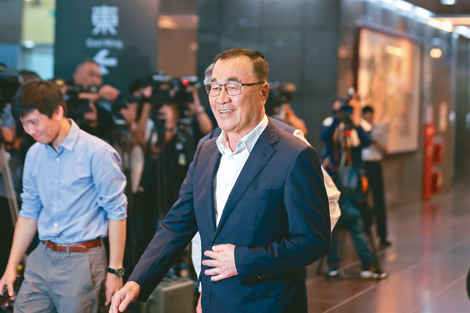 針對輝達台灣總部進駐北士科T17、T18案，台北市副市長李四川（中）昨被問到新壽是否有讓利求共識的誠意時，他說「看來沒有」。記者曾原信／攝影 