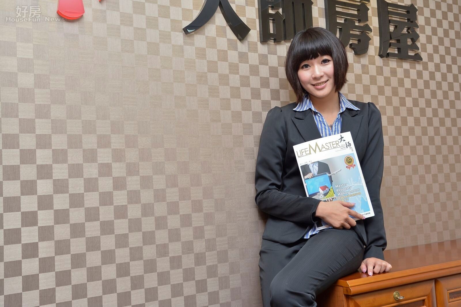 可愛房仲/黃雯琪。(好房News記者 陳韋帆/攝影)