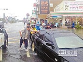 時雨量大又逢滿潮　淹水主因