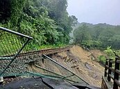 台鐵平溪線路基淘空　修復要28天
