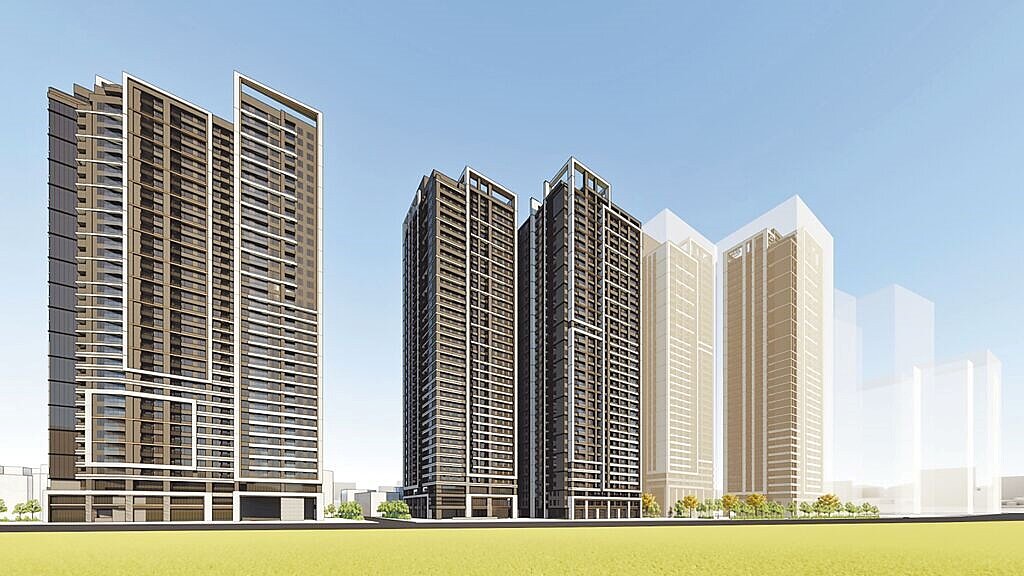 新北市永和大陳單元7公辦都更案23日審議通過,更新後將興建2幢3棟地上36層、地下6層的住宅大樓。圖/新北市城鄉局提供